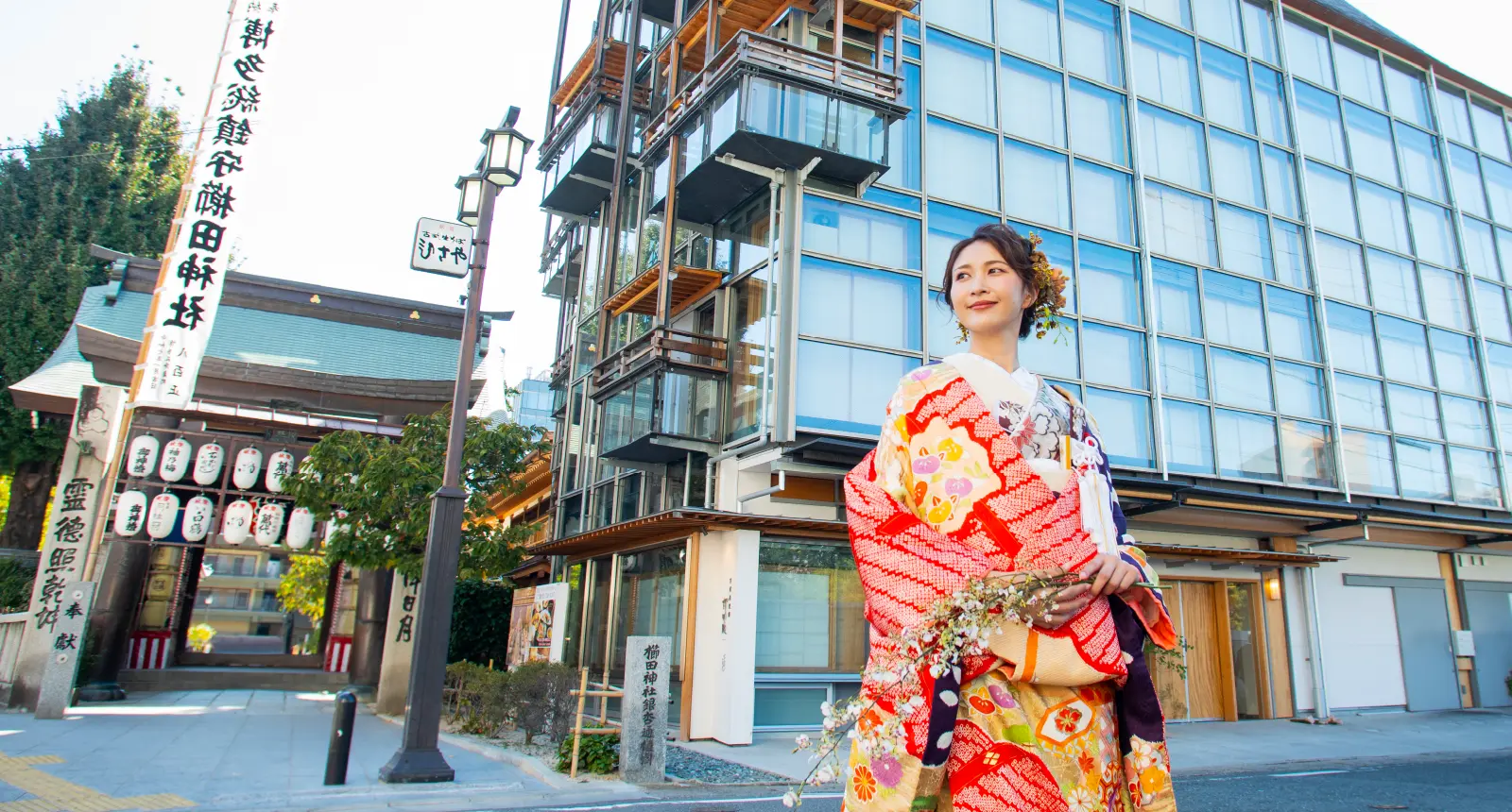 福岡・博多の櫛田神社横「灯明殿ウェディング」について